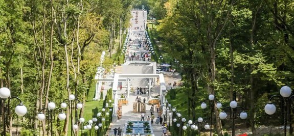 Каскадная лестница Железноводска закрывается на ремонт