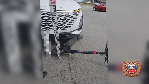 10-летний ребёнок на самокате попал под колёса легковушки в Ставрополе