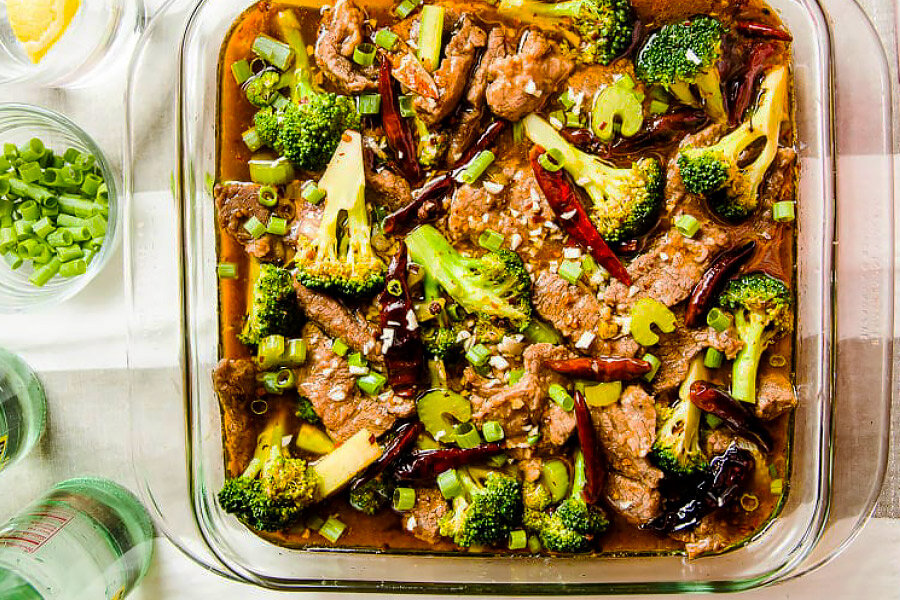 Сычуаньская говядина с брокколи: взрыв вкусов