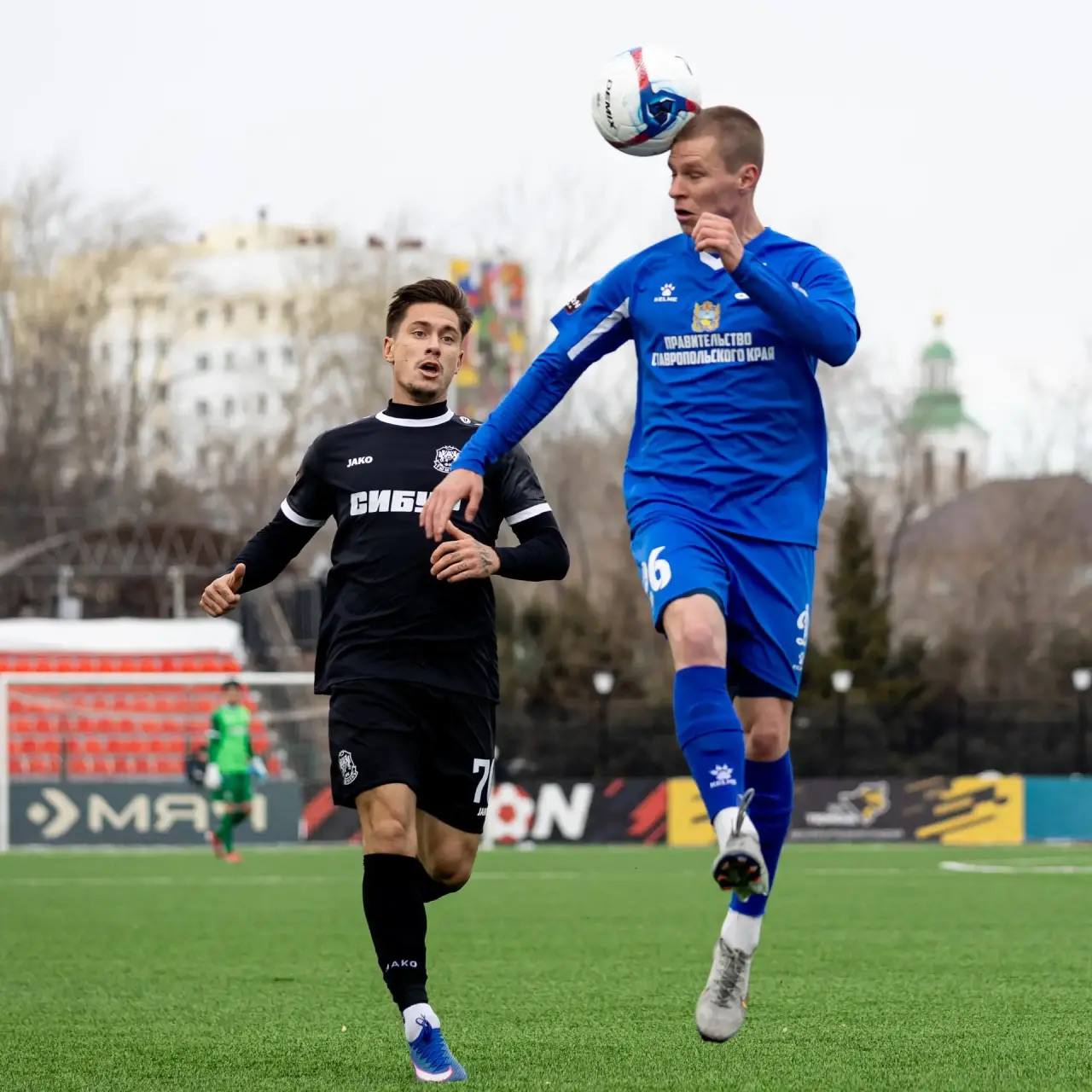 Первый гол «Динамо». В четвертом туре первенства России в «серебряной» группе дивизиона «А» второй лиги ставропольские динамовцы в Сибири мерились силами с представителями «Тюмени» Первый гол «Динамо». В четвертом туре первенства России в «серебряной» группе дивизиона «А» второй лиги ставропольские динамовцы в Сибири мерились силами с представителями «Тюмени»