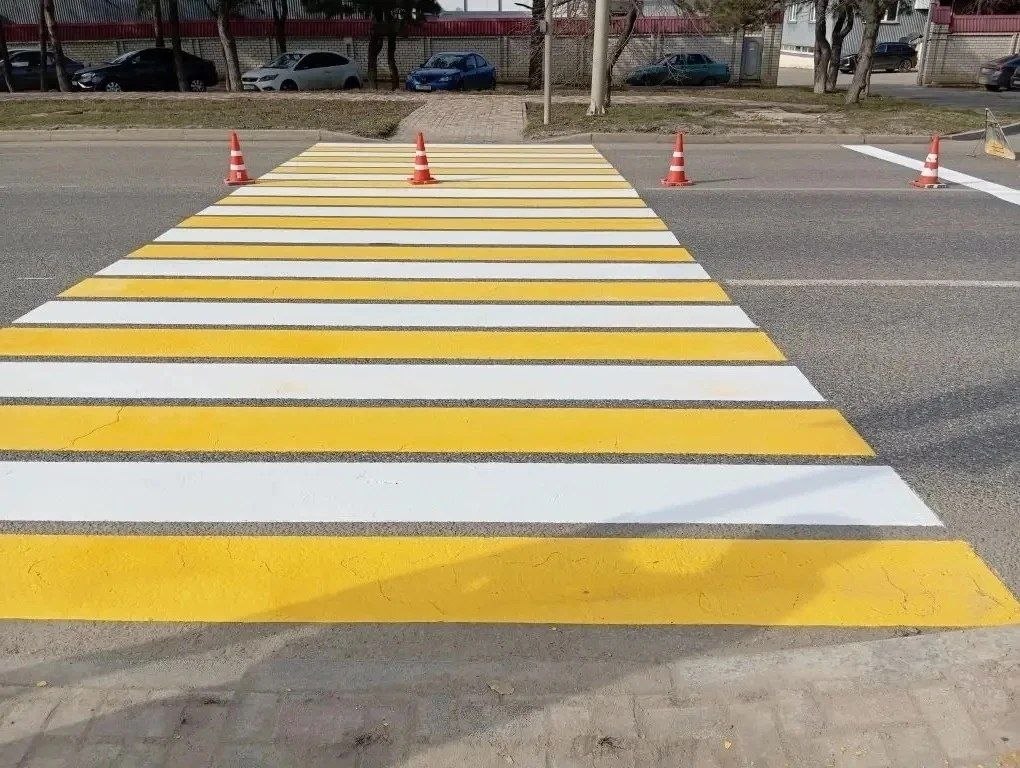 В Ставрополе обновляют дорожную разметку В Ставрополе обновляют дорожную разметку