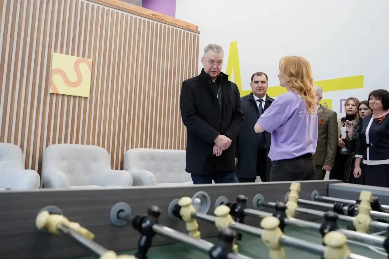 В Минводах открыли крупный молодёжный центр В Минводах открыли крупный молодёжный центр