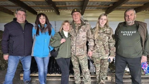 Пятигорские волонтёры доставили гуманитарный груз бойцам на Запорожское направление