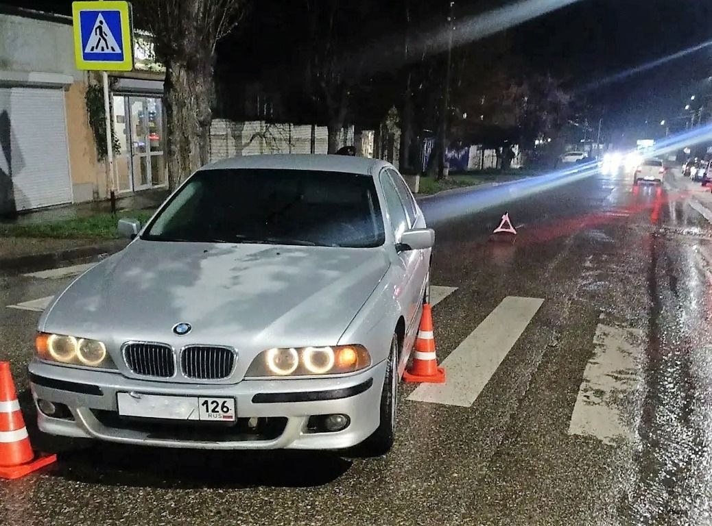 В Кисловодске в ДТП на пешеходном переходе травмирована женщина