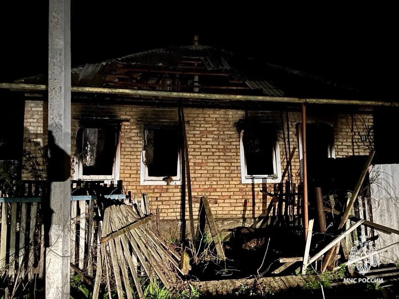Женщина погибла при пожаре в Минераловодском округе Женщина погибла при пожаре в Минераловодском округе