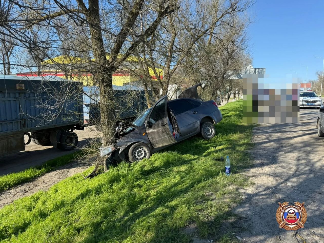 В Буденновском округе водитель нарушивший правила обгона спровоцировал ДТП с 2 пострадавшими