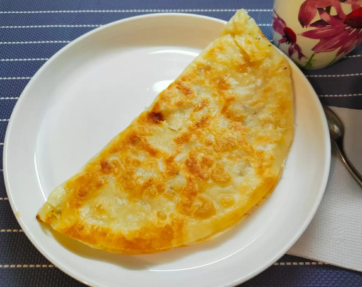 Легкий способ приготовить традиционные кыстыбый с картошкой