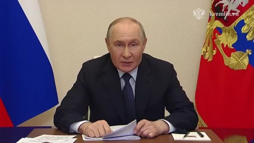 Владимир Путин проводит совещание по ситуации в Дагестане: