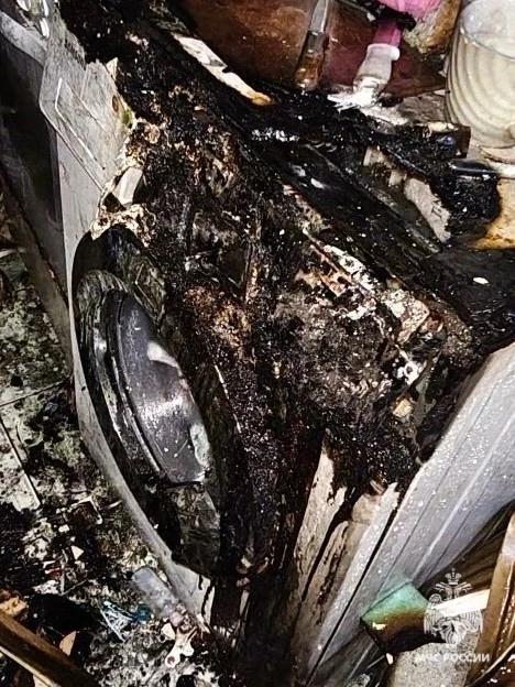 Подросток пострадал из-за загоревшейся стиралки в Ессентуках