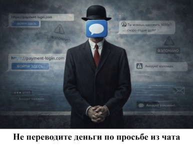 Вам в мессенджере или соцсети пишет «друг» или «родственник» и срочно просит денег? Не торопитесь помогать, сначала выполните несколько простых действий:
