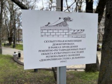 «Дельфинов» в Ставрополе отреставрируют к осени