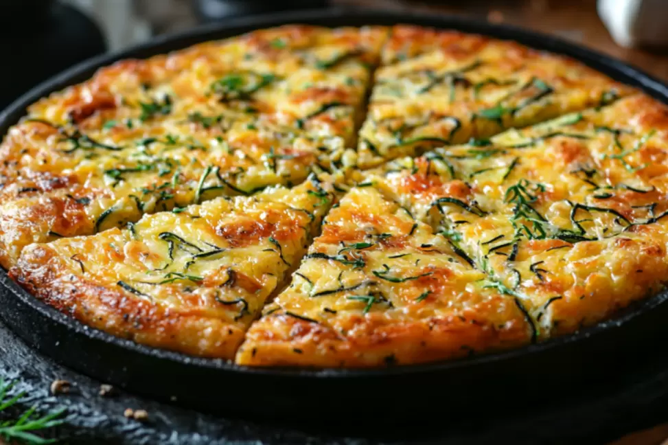 Сырно-кабачковая лепешка: идеальная альтернатива оладьям без лишних хлопот