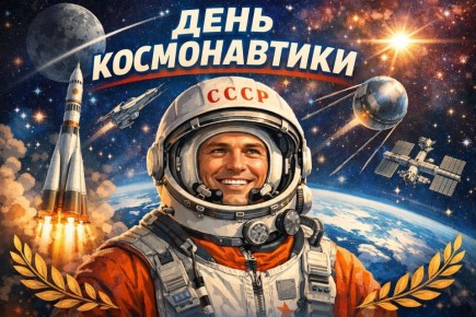 12 апреля - День космонавтики!