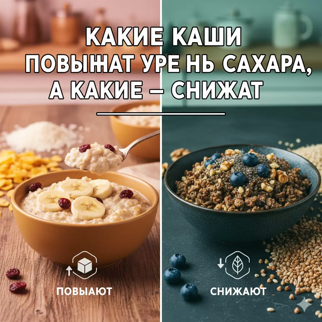 Все о кашах: друзья или враги для уровня сахара в крови?