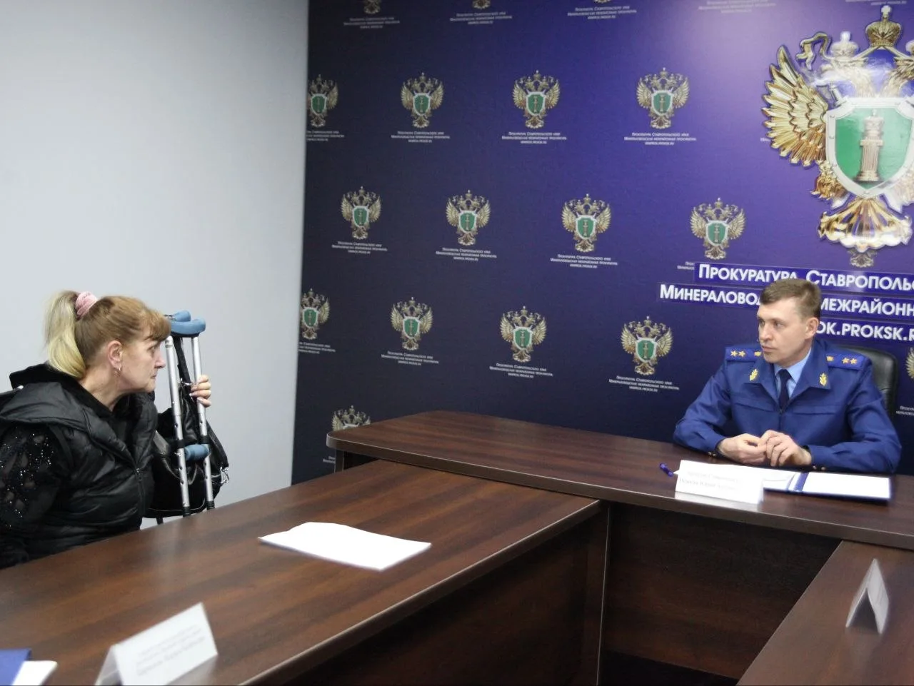 Прокурор края Юрий Немкин провел прием в Минеральных Водах Прокурор края Юрий Немкин провел прием в Минеральных Водах