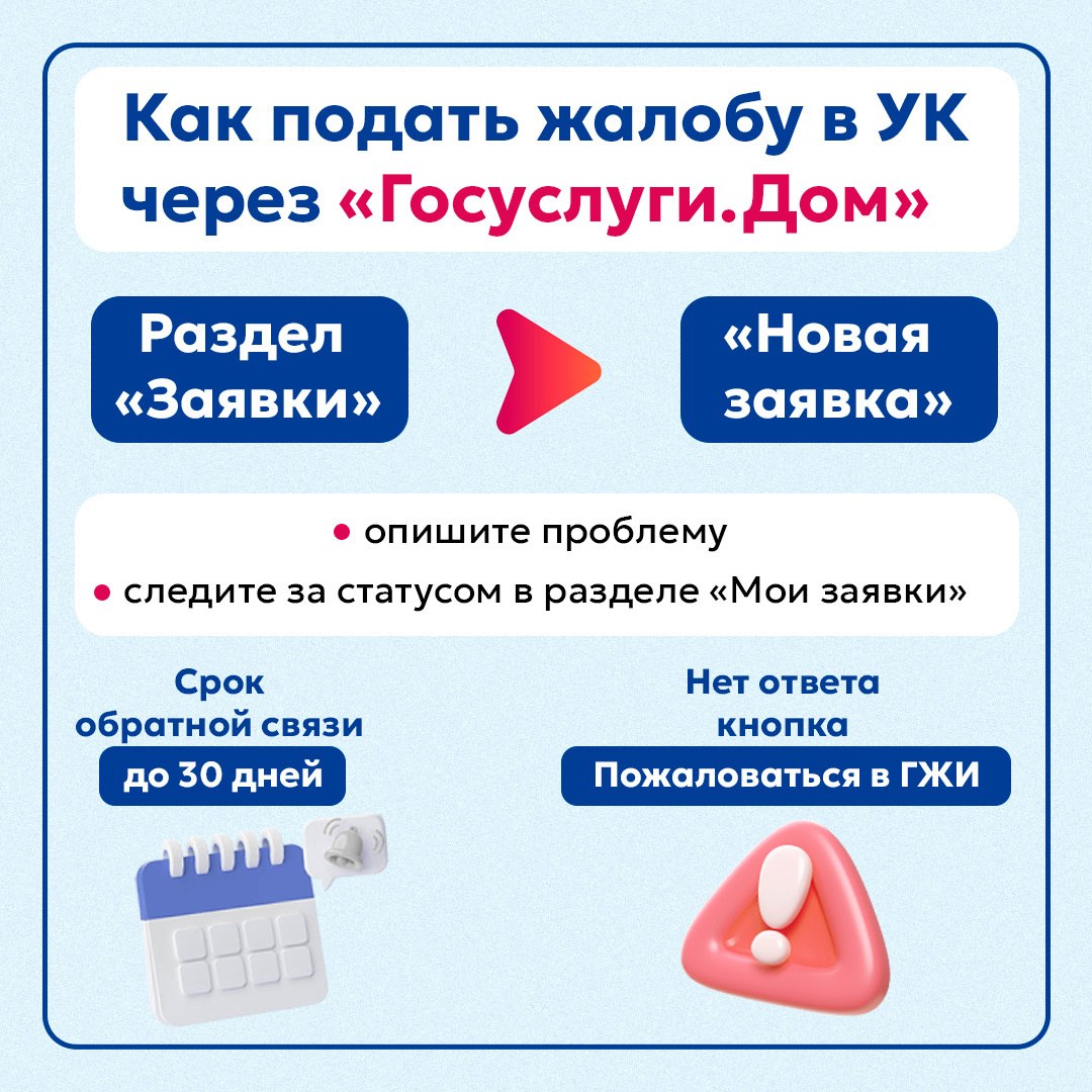 «Госуслуги.Дом» — контроль за работой УК в одном месте