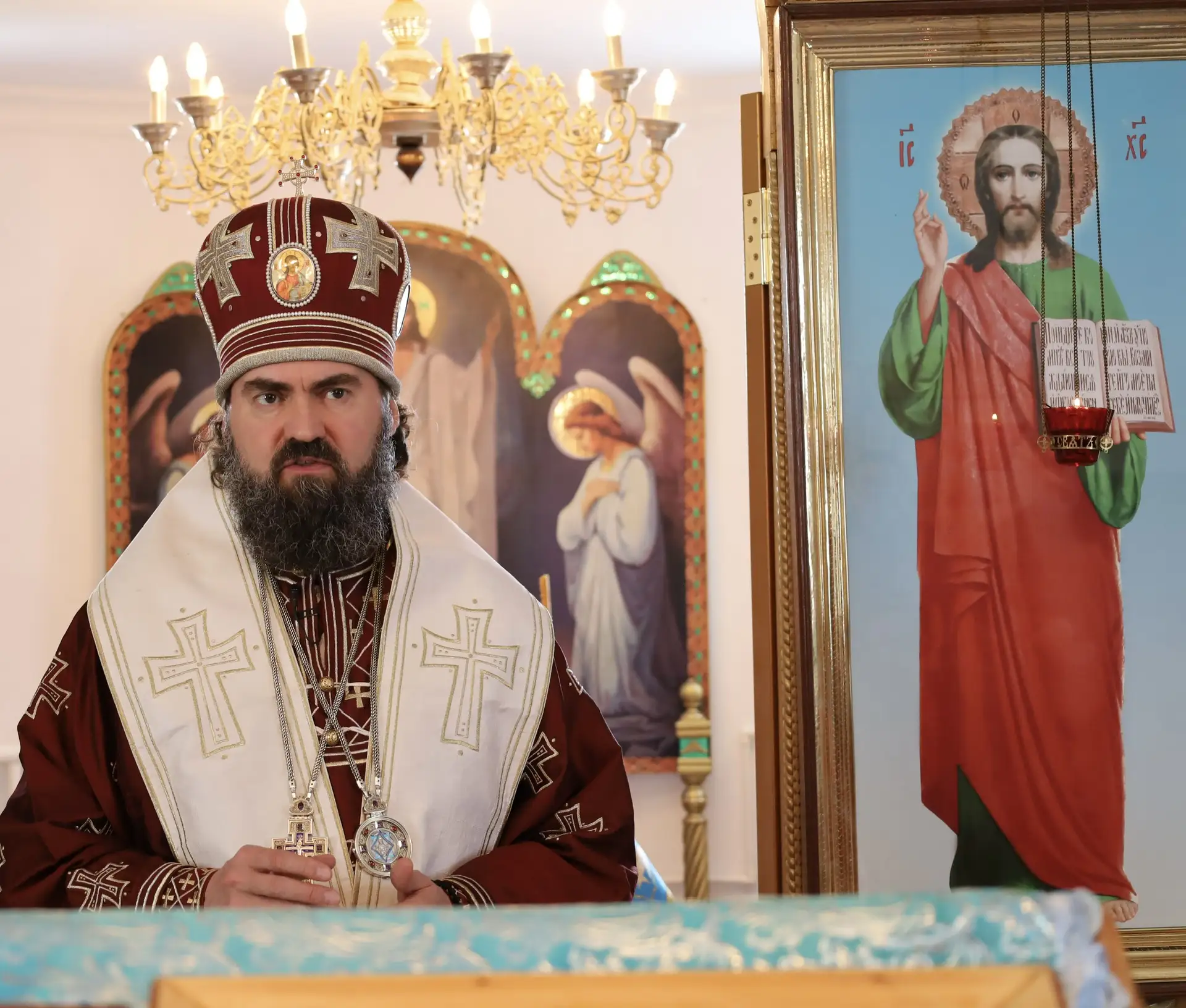 Первый православный храм освятили на территории колонии строгого режима в поселке Каменка в Кабардино-Балкарии (КБР) Первый православный храм освятили на территории колонии строгого режима в поселке Каменка в Кабардино-Балкарии (КБР)