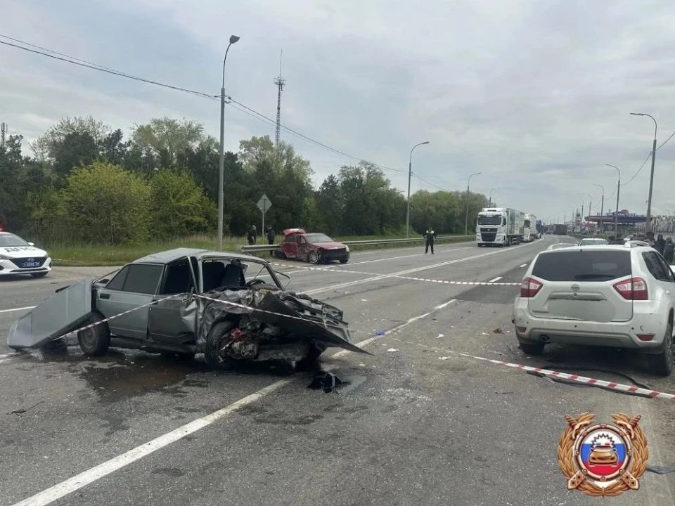 В Невинномысске произошла серьезная авария, в которой пострадали четыре человека
