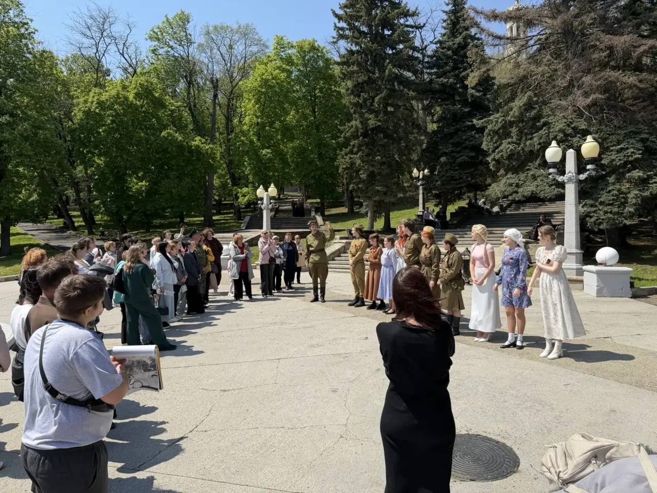 В Ставрополе прошла театрализованная экскурсия «По следам Великой Победы»