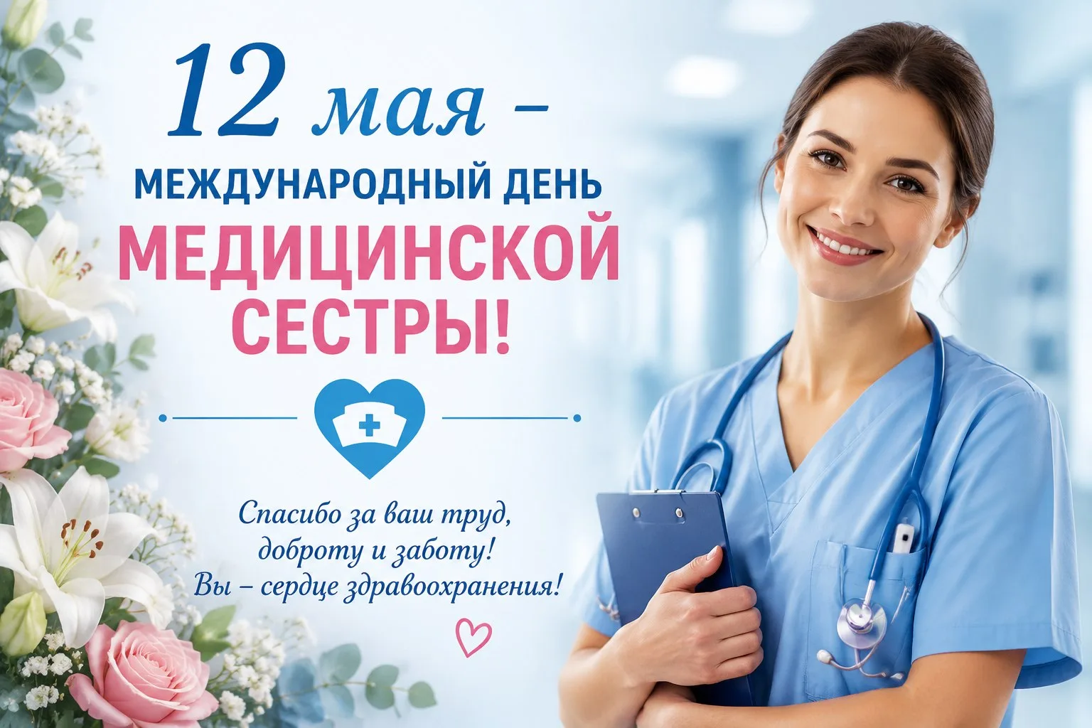С Международным днём медицинской сестры!