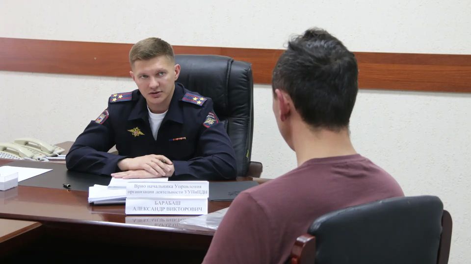 В Ставрополе врио начальника Управления организации деятельности УУПиПДН краевого Главка совместно с председателем Общественного совета провели прием граждан