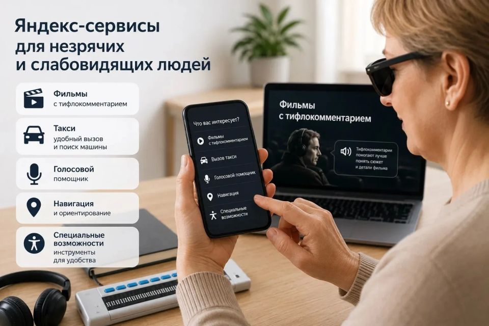 Технологии на службе доступности - 21 мая в 11:00 в Обществе слепых Ессентуков пройдёт встреча о цифровых сервисах для незрячих и слабовидящих пользователей