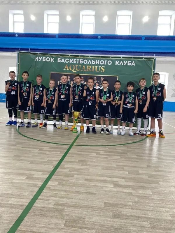 Юные баскетболисты из Ессентуков взяли бронзовые медали на Кубке баскетбольного клуба AGUARIUS в Волгограде