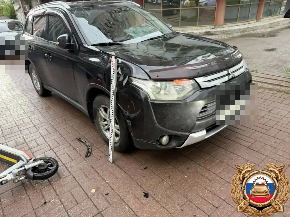 В Ставрополе ребенок на электросамокате пострадал в ДТП