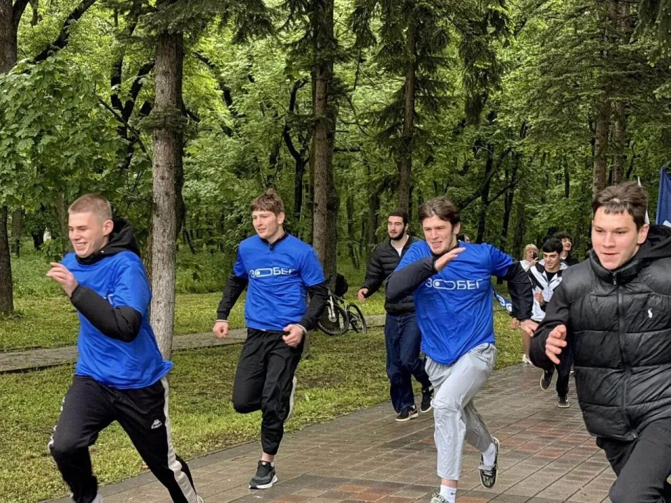 «Победный забег» состоялся в Парке Победы г. Ессентуки - его организовал филиал СГПИ «Победный забег» состоялся в Парке Победы г. Ессентуки - его организовал филиал СГПИ