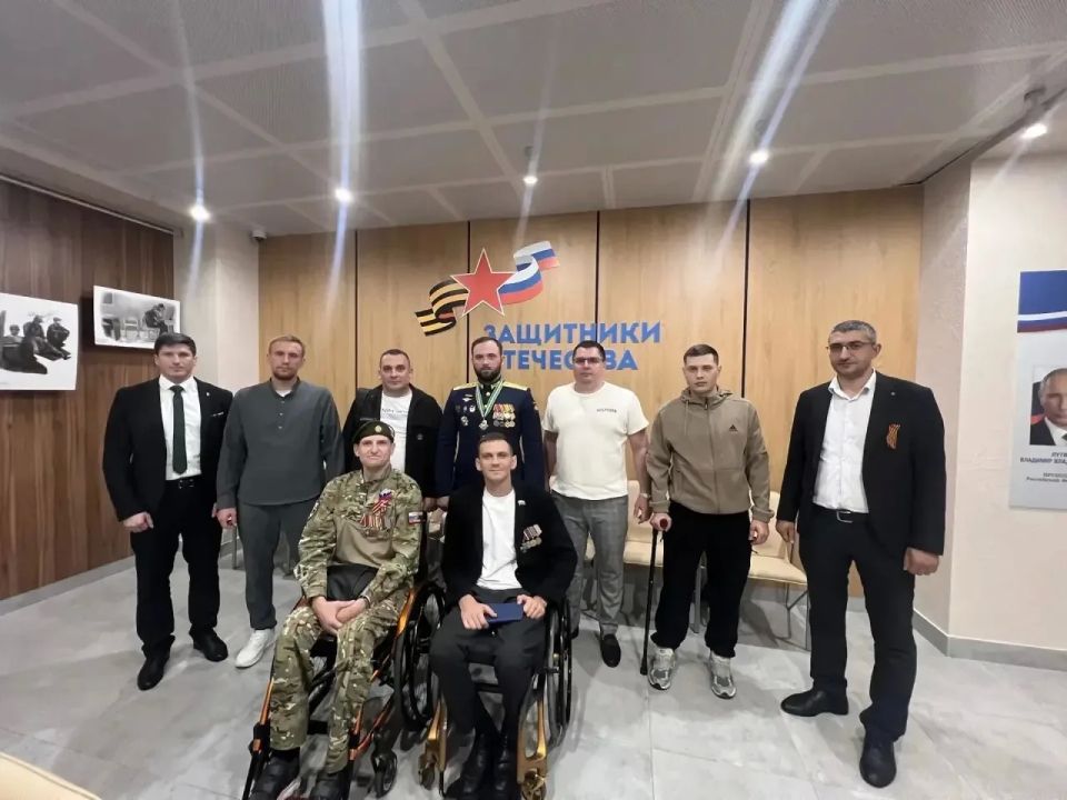 Встреча братьев по оружию.