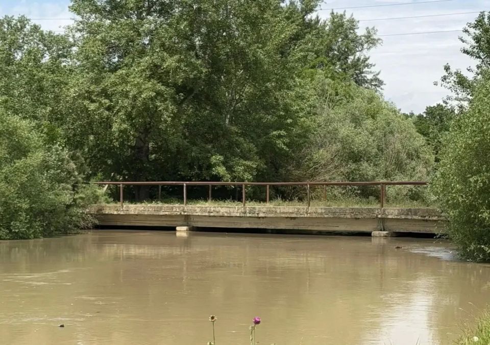 В Буденновском районе поднялся уровень воды в реке Кума