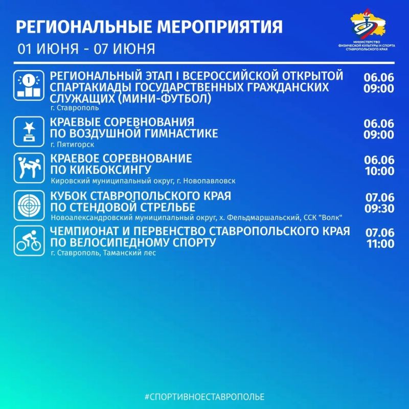 Анонс мероприятий Анонс мероприятий