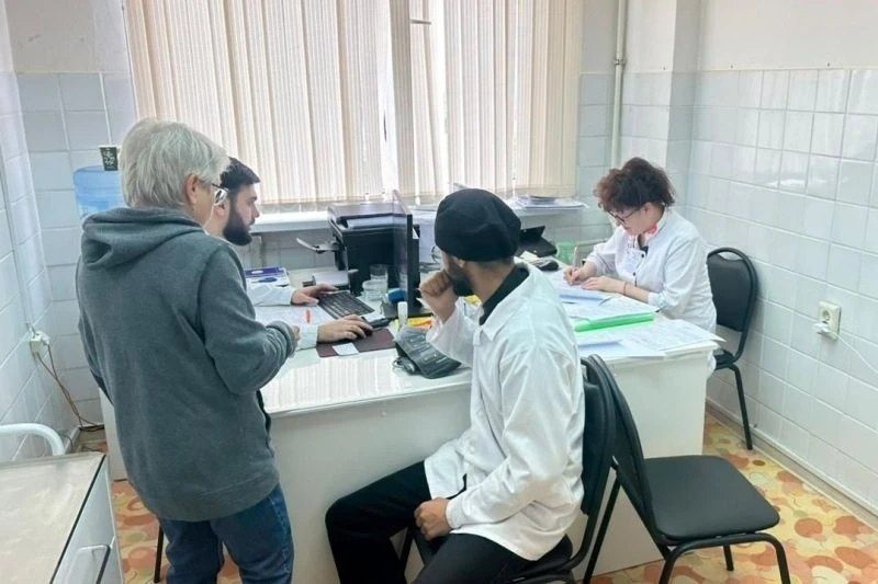Иностранные студенты Пятигорского медико-фармацевтического института проходят практику в городской поликлинике №1 Иностранные студенты Пятигорского медико-фармацевтического института проходят практику в городской поликлинике №1