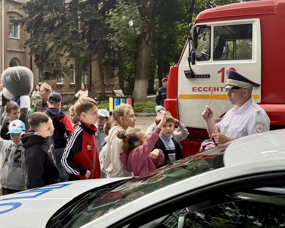 1 июня в Ессентуках состоялся праздник детства и безопасности