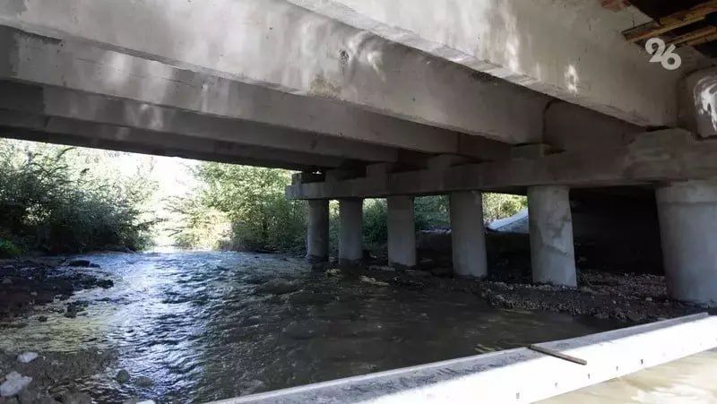 Уровень воды в реке Калаус поднялся на 13 см за 12 часов