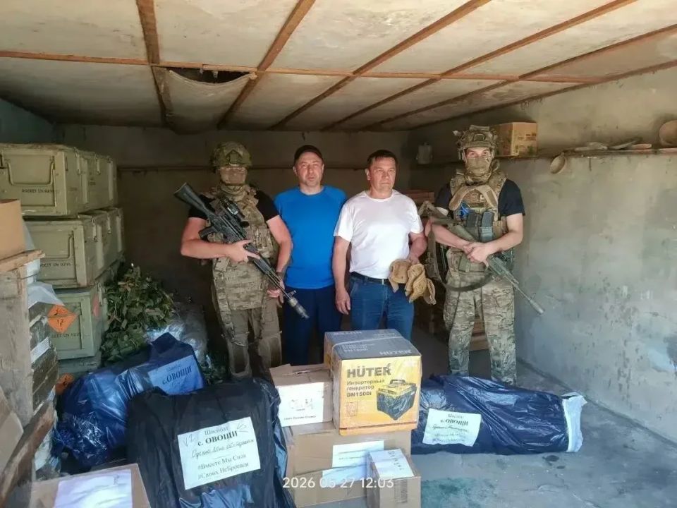 Владимир Владимиров: Ставропольцы продолжают помогать землякам, выполняющим боевые задачи на передовой