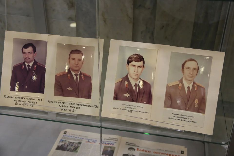 В региональном Главке открылась экспозиция, посвященная Дню образования органов внутренних дел Ставропольского края В региональном Главке открылась экспозиция, посвященная Дню образования органов внутренних дел Ставропольского края