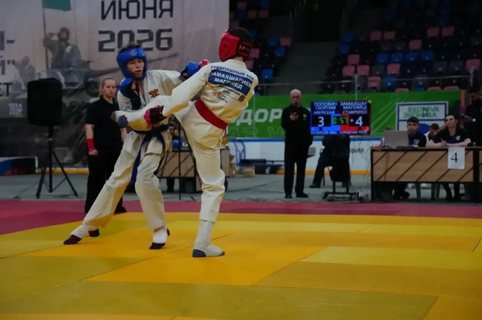 Ставропольские спортсмены — победители командного первенства России по рукопашному бою! Ставропольские спортсмены — победители командного первенства России по рукопашному бою!