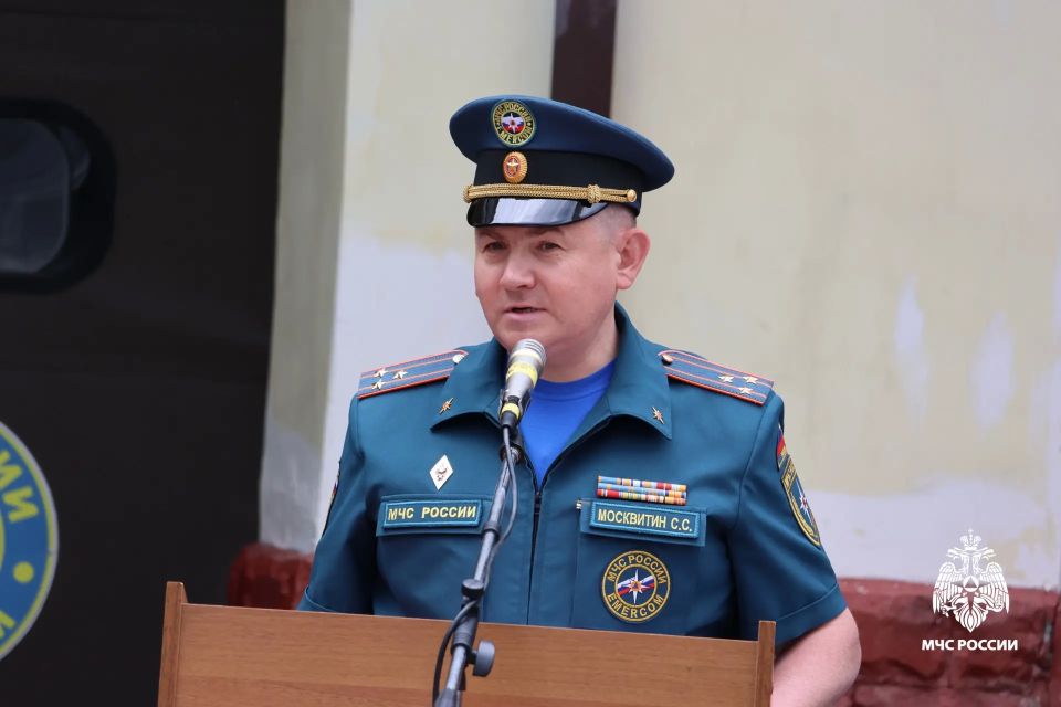 В МЧС Ставрополья торжественно отметили День России В МЧС Ставрополья торжественно отметили День России