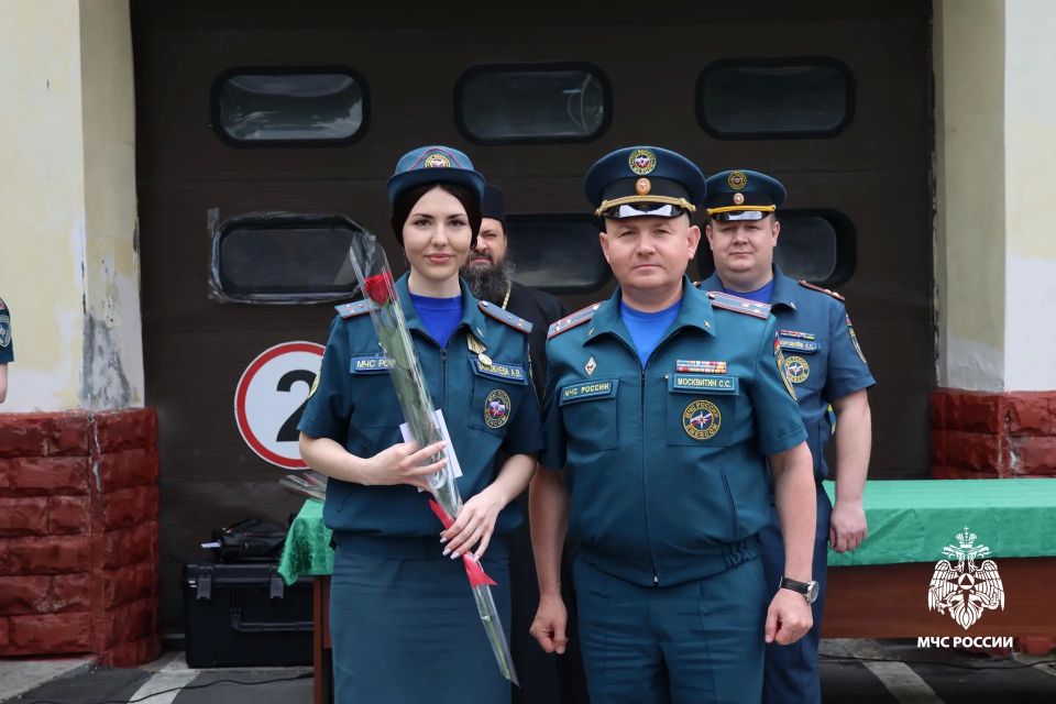 В МЧС Ставрополья торжественно отметили День России В МЧС Ставрополья торжественно отметили День России