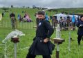 Сегодня, 12 июня, в станице Лысогорской пройдёт традиционный фестиваль казачьих воинских искусств «Георгиевская Казарла», приуроченный ко Дню России