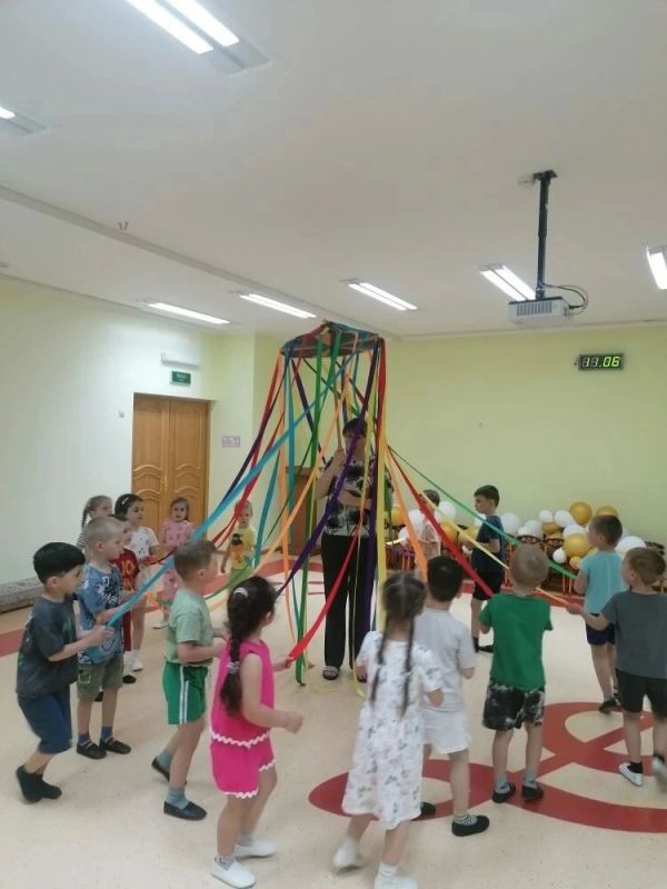 Детский сад № 4 «Золотой ключик» города Ессентуки провел праздник «Как играли на Руси» ко Дню России Детский сад № 4 «Золотой ключик» города Ессентуки провел праздник «Как играли на Руси» ко Дню России