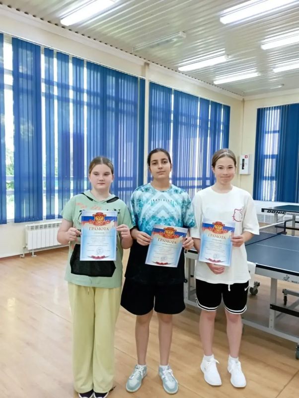 Спортивная школа Ессентуков МБУ ДО СШ ИВС провела классификационный турнир по настольному теннису, приуроченный ко Дню России Спортивная школа Ессентуков МБУ ДО СШ ИВС провела классификационный турнир по настольному теннису, приуроченный ко Дню России