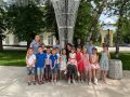 Министр физической культуры и спорта вместе с воспитанниками подшефного министерству социально-реабилитационного центра для несовершеннолетних села Тищенского Изобильненского округа посетили Ставропольский краевой театр кукол