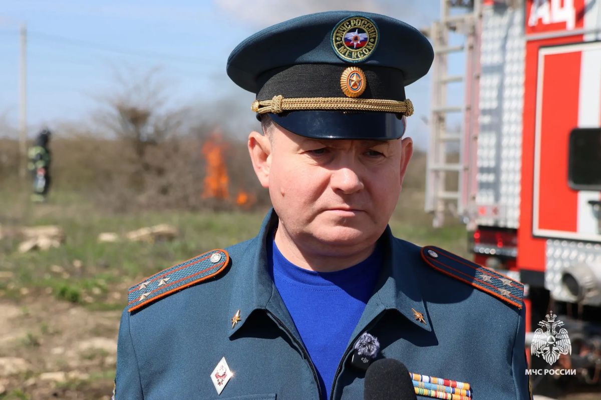 В России площадь природных пожаров сократилась в 3 раза, динамика снижения отмечается и на Ставрополье
