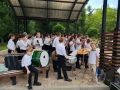 Сегодня на танцевальной площадке Курортного парка состоялся концерт «И помнит мир спасённый» в рамках программы III Всероссийского конкурсафестиваля «Источник Вдохновения»