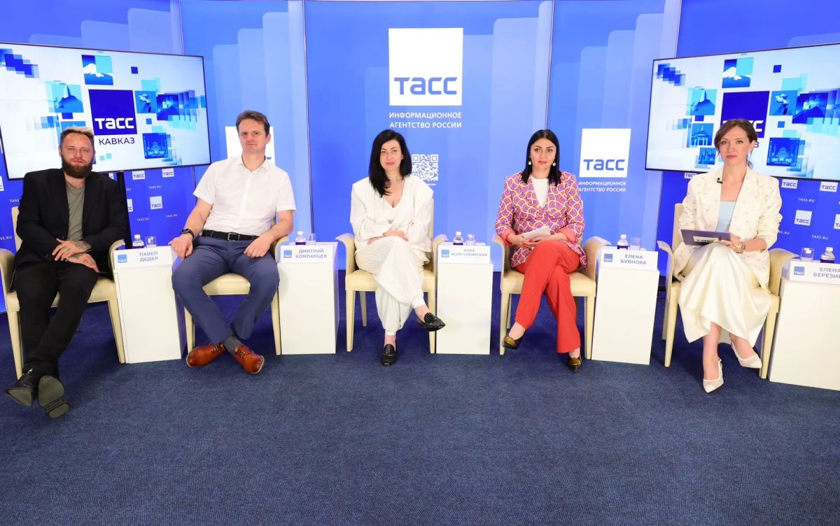 #Прямосейчас Региональный информационный центр "ТАСС Кавказ" в Пятигорске проводит пресс-конференцию, посвященную проекту "Синергия искусств