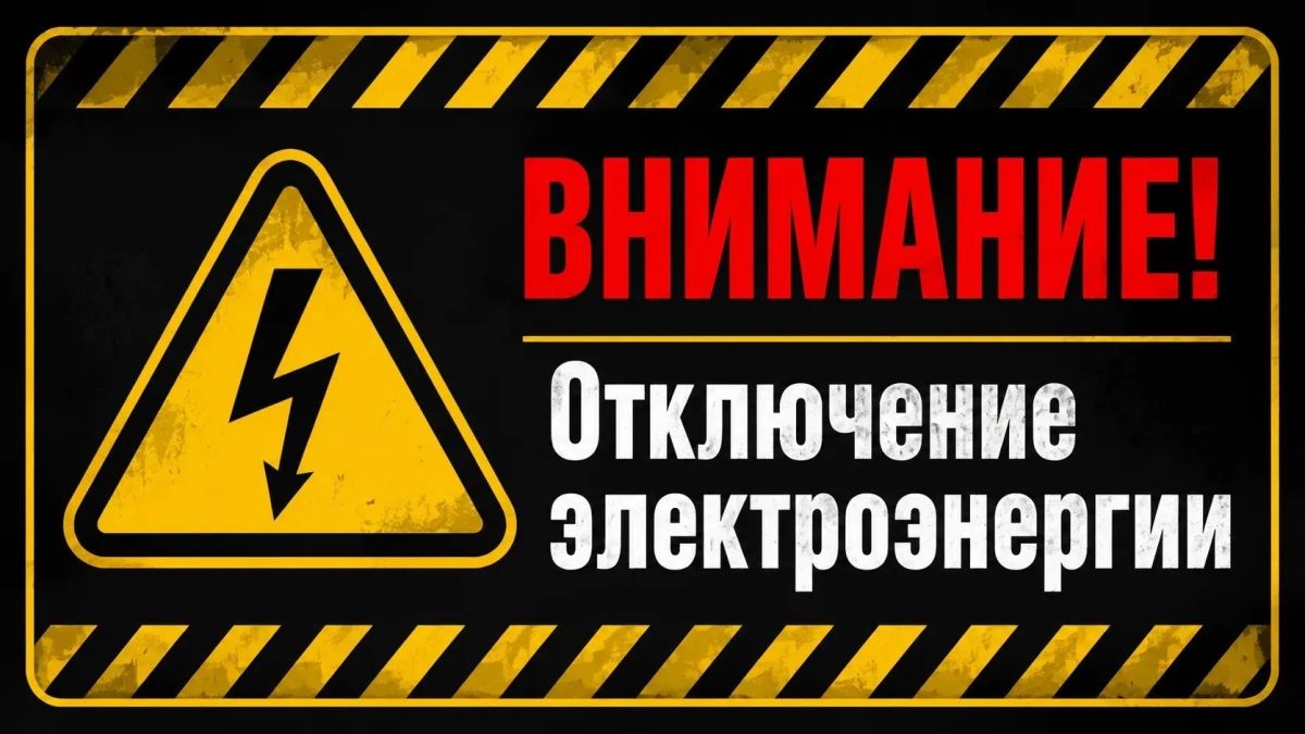 Информация об отключении электроэнергии в городе Ессентуки 24.06.2026 года