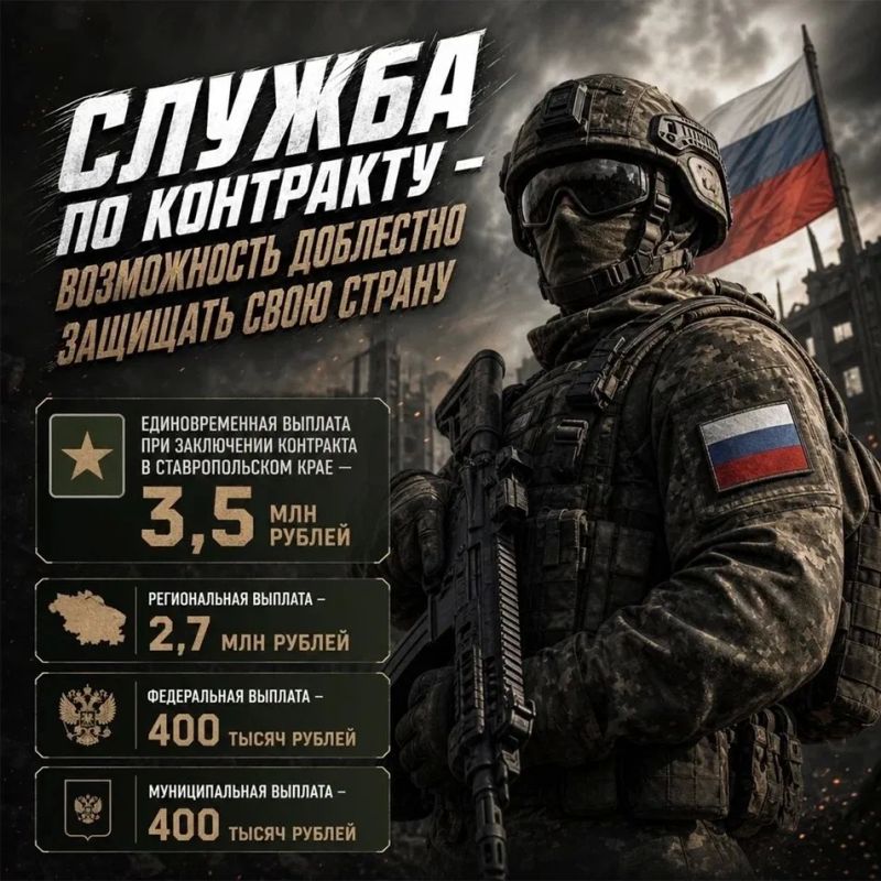 Служба по контракту – достойный выбор патриотов