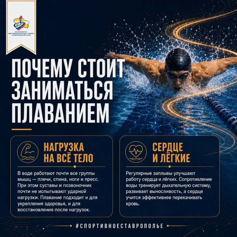 Плавание — один из самых полезных и доступных видов физической активности Плавание — один из самых полезных и доступных видов физической активности